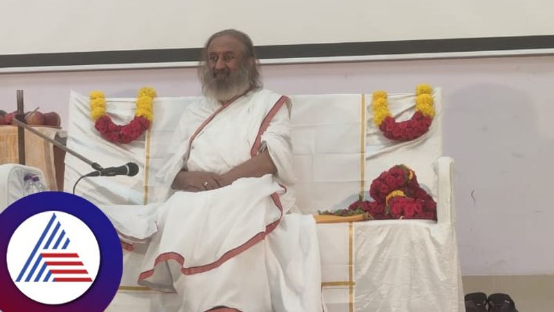 we lets grow chemical free food says shri shri ravishankar guruji at hospet rav