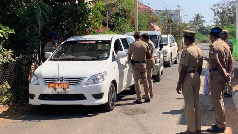 Increased security in Coimbatore court campus