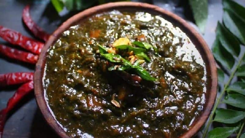 How to make Andra Gongura Chutney in Tamil 