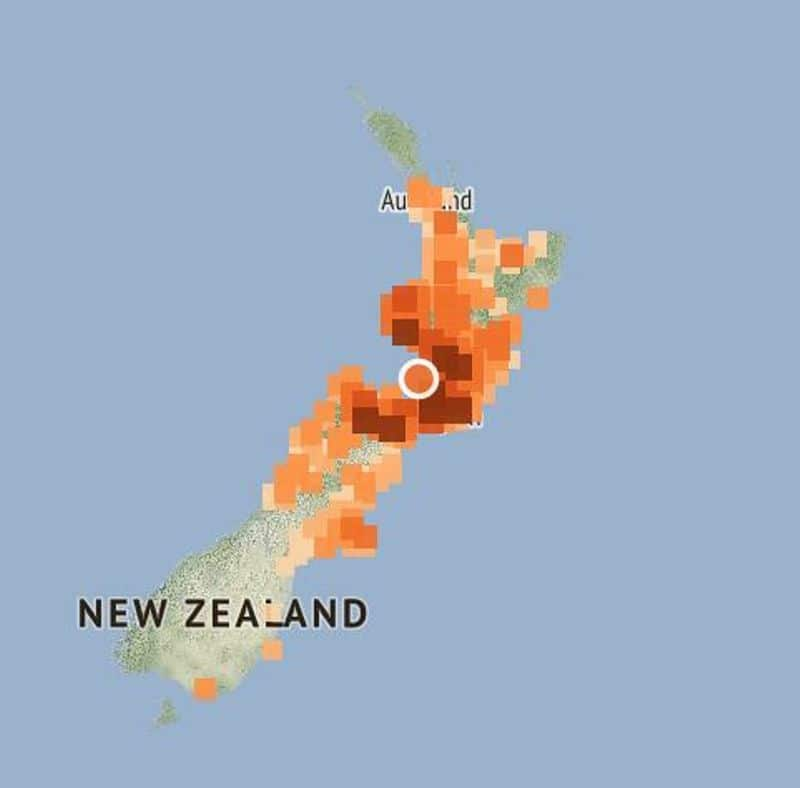 New Zealand: Strong earthquake of magnitude 6.1 hits north west of Wellington