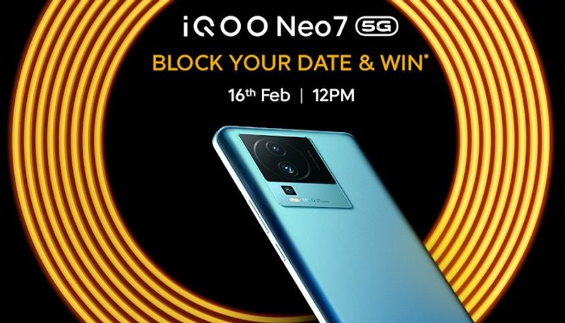 iQOO Neo 7 to launch on February 16 Know its leaked features price other details gcw