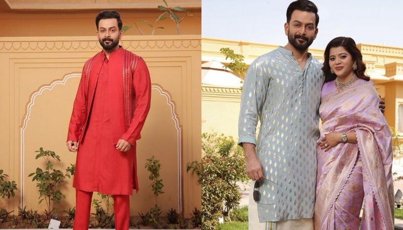 Actor Prithviraj and Supriyas photos grabs attention hrk