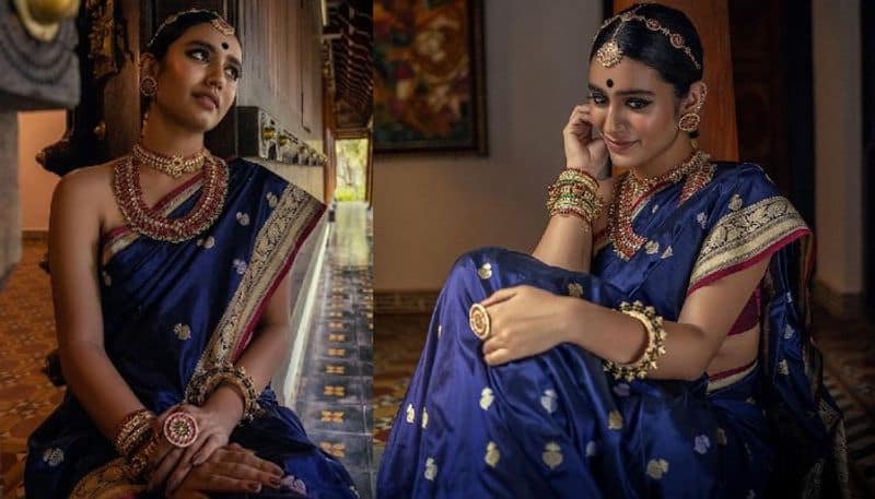 Priya Prakash Varrier mesmerizing with her latest Traditional Photoshoot