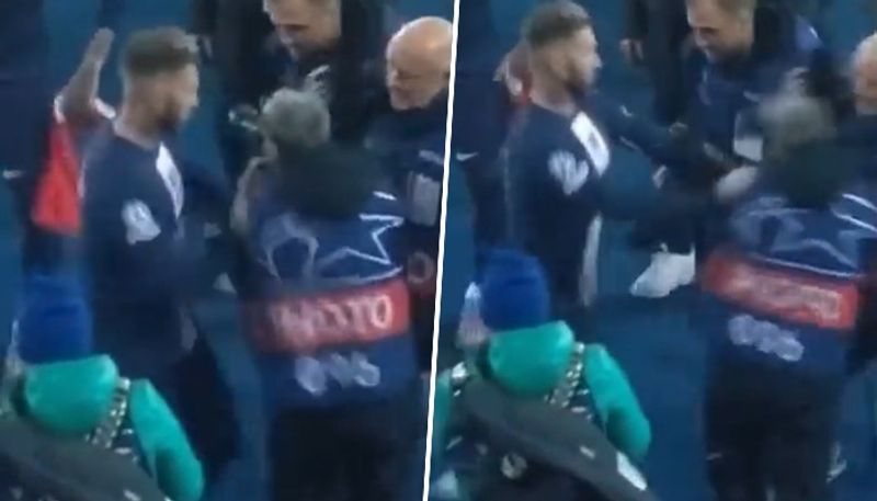 football Sergio Ramos trolled after PSG star shoves photographer following Champions League defeat to Bayern Munich snt