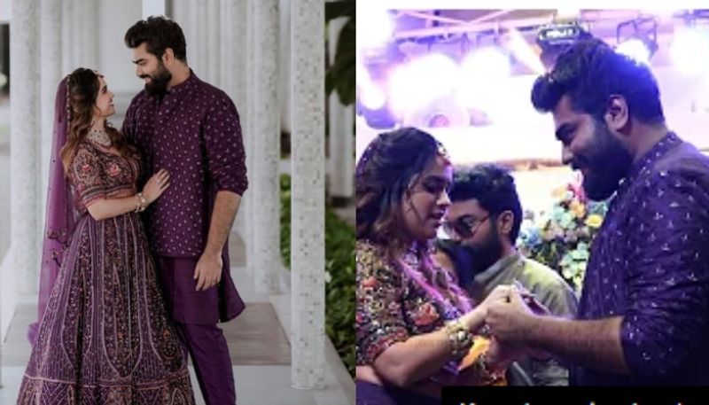 bigg boss star robin radhakrishnan and arati podi engagement nrn 