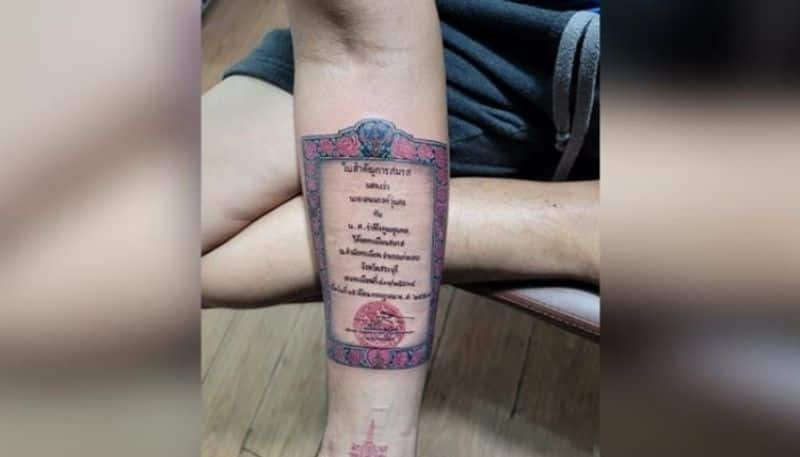 mans tattoo design for his wife goes viral 