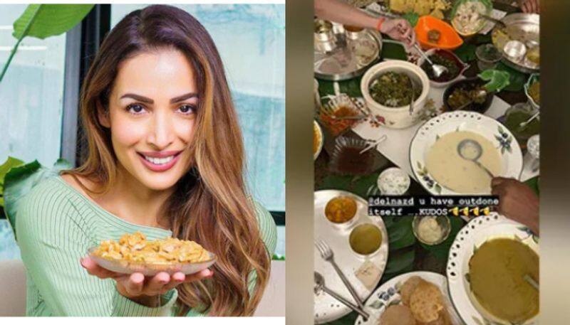 Malaika Arora Enjoys Mighty Spread Of Home Cooked Food Courtesy This Friend azn 