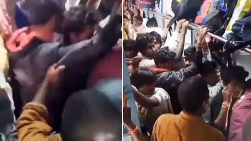 Viral video North-Indian labourers thrashed in Tamul Nadu train