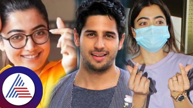 Siddharth malhotra trolls Rashmika Mandanna for showing korean heart for paparazzi vcs 