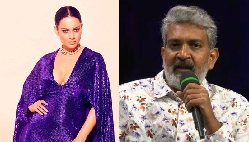 Kangana Ranaut defends SS Rajamouli against right wing she says No need to overreact sgk