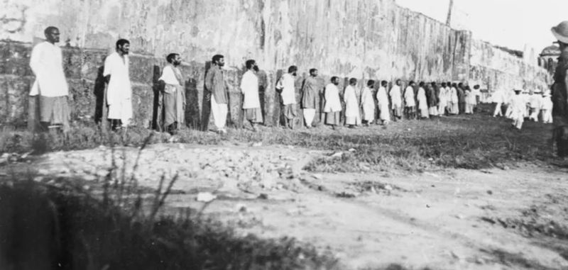 When Indian Freedom Fighters were executed in Singapore