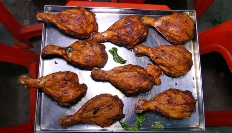 parents claims that teachers keeping all good chicken pieces from mid day meals for them hyp