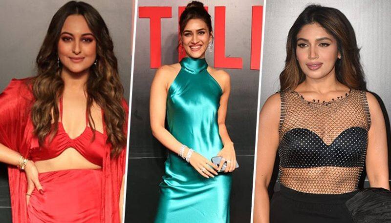 Sonakshi Sinha, Aditi Rao, Kriti Sanon, Bhumi Pednekar arrive in style for a star-studded bash vma