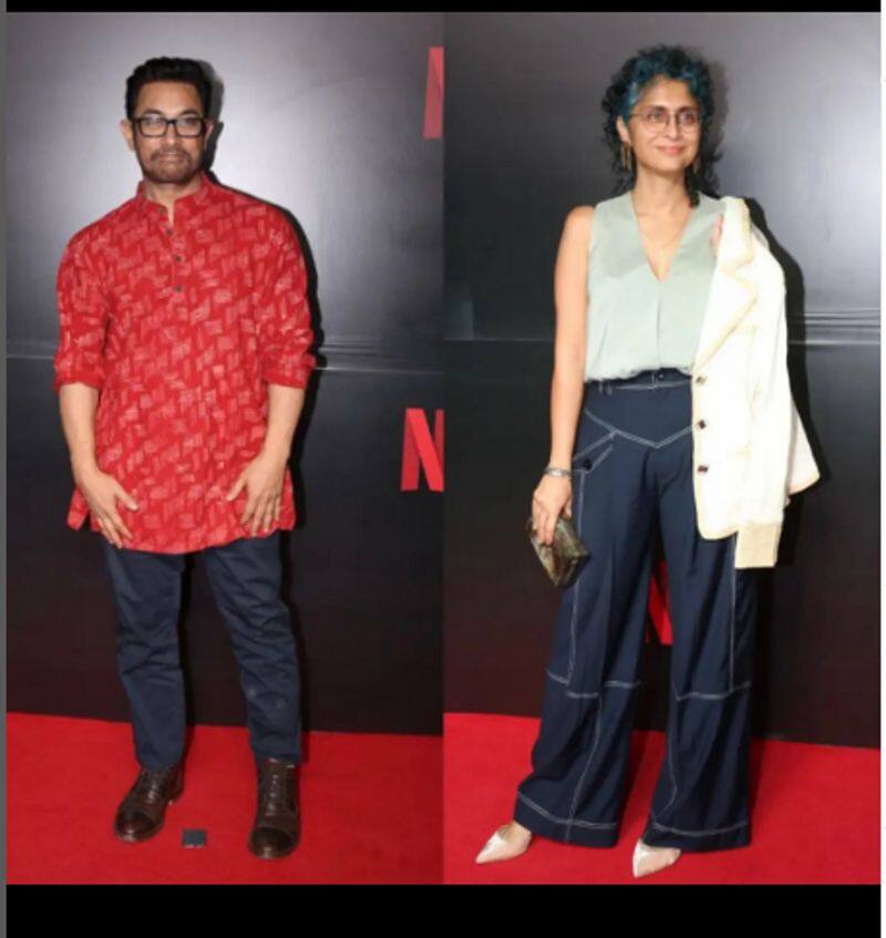 Aamir Khan Kriti Sanon  Anil Kapoor  others grace the Netflix networking party