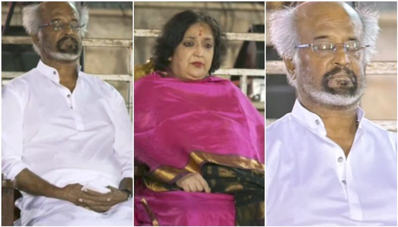 Rajinikanth and wife Latha spotted at Maha Shivratri celebrations in Bengaluru sgk