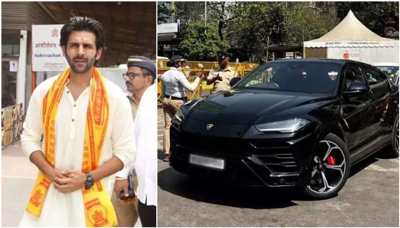 Mumbai Cops Shehzaada Post On Kartik Aaryans Lamborghini On Wrong Side vvk