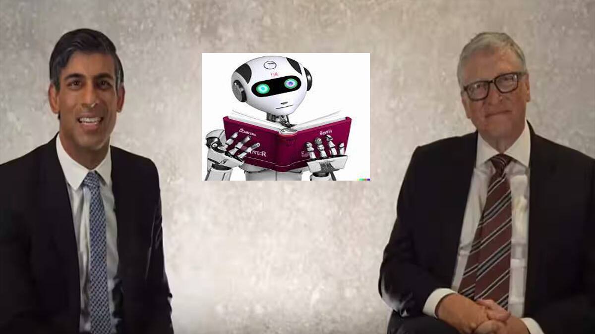 ChatGPT Interview Bill gates and Rishi Sunak