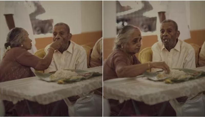 video of old woman feeding her husband goes viral hyp