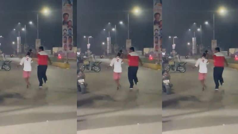 47 year old man stabs a 16 year old minor girl and drags her on the road while the public watches it in horror at raipur 