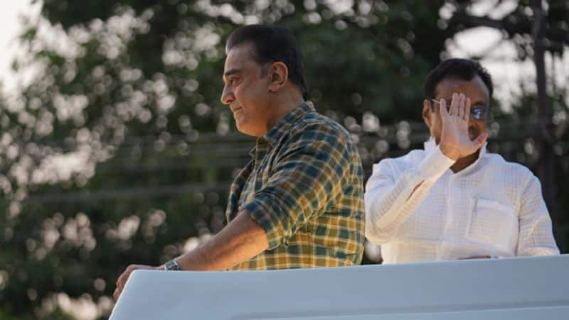 Erode East By-Election... Kamal campaigned in support of Evks Elangovan