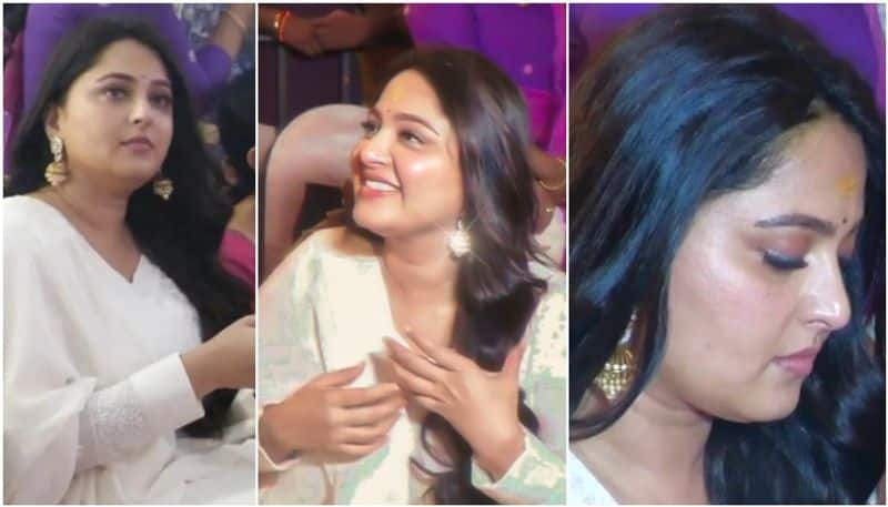 Anushka Shetty Maha Shivaratri photos goes viral, She looks Chubby sgk