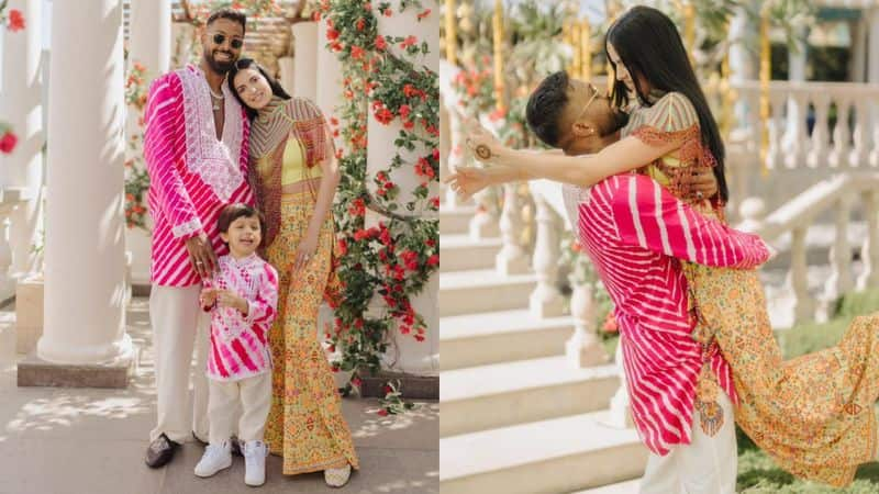 Painted in love: Hardik Pandya-Natasa Stankovic share endearing pictures from pre-wedding celebration-ayh