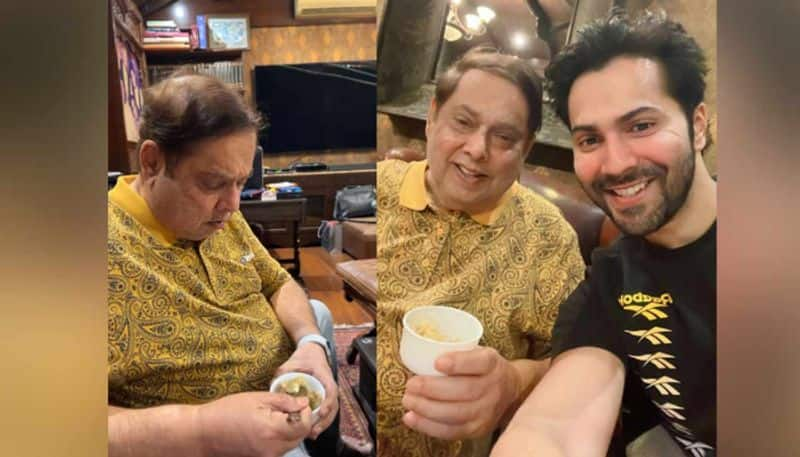 Varun Dhawan Cooks Halwa Impresses Dad David Dhawan With His Culinary Skills azn 