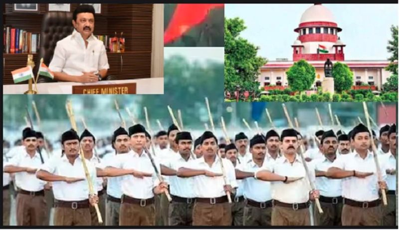 Madras High Court green signal for RSS route march Tamil Nadu DMK govt moves Supreme Court challenging High Court verdict akb