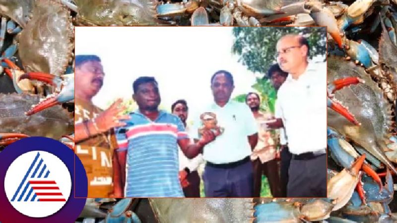 Crab farming Kalaghatagi farmer won by experimenting with innovation rav