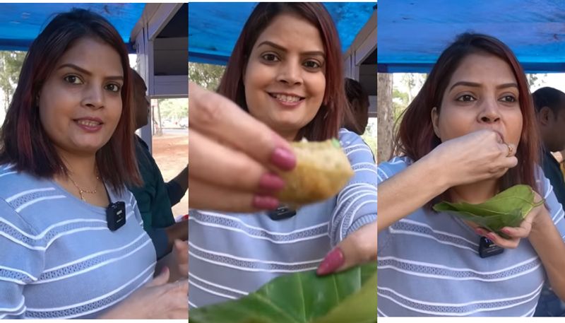 subi suresh old video of eating panipuri azn 