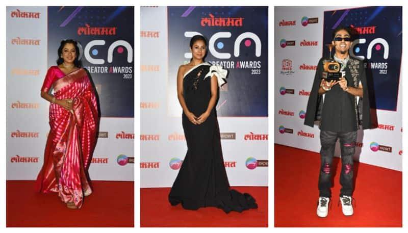 Lokmat Red Carpet 2023: Rupali Ganguly, Shehnaaz Gill, MC Stan attend the star-studded event vma