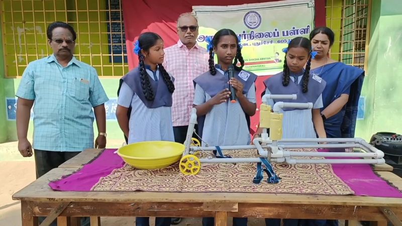 puducherry government school student designed new equipment for weight lifting employees