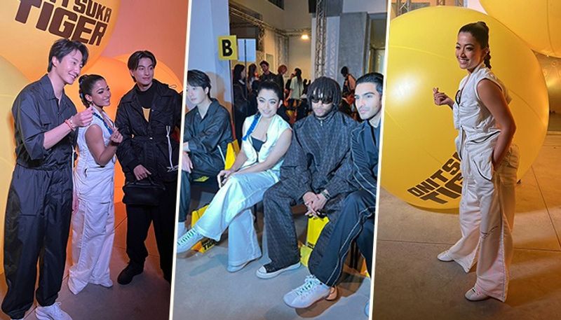 Rashmika Mandanna at Milan Fashion Week: Actress poses with Korean star Jung Il-woo and Thai star Kanawut Traipipattanapong RBA