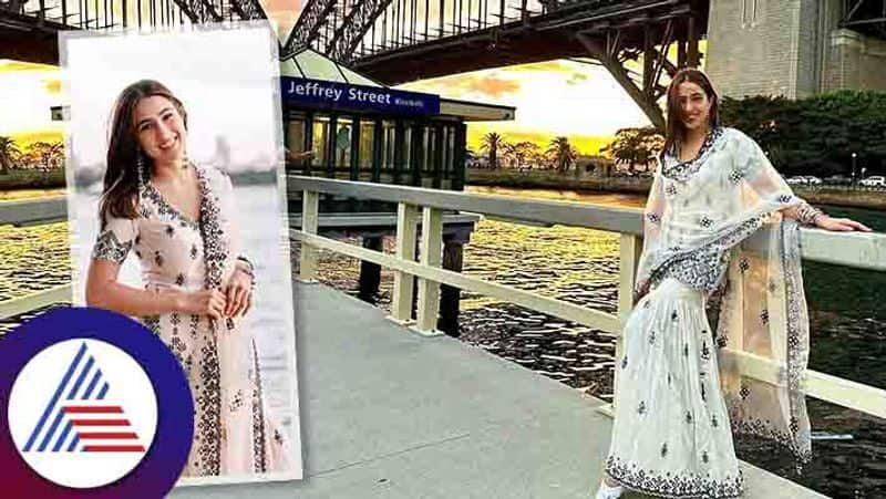 Sara Ali Khan s monochrome gharara set is the most versatile pre wedding outfit