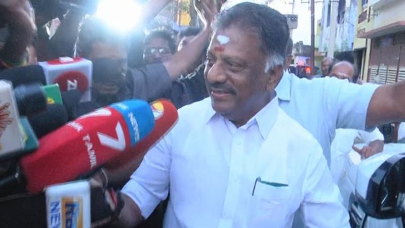 Parliament Election 2024...O. Panneerselvam sudden consultation with supporters till midnight tvk