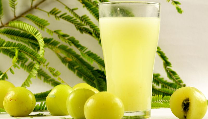 drinking amla juice in morning has many health benefits hyp