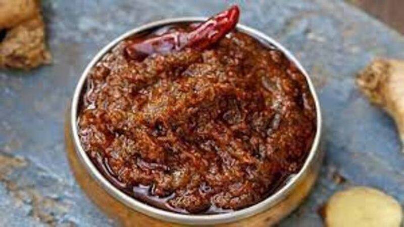 How to make Ginger Chutney in Tamil 