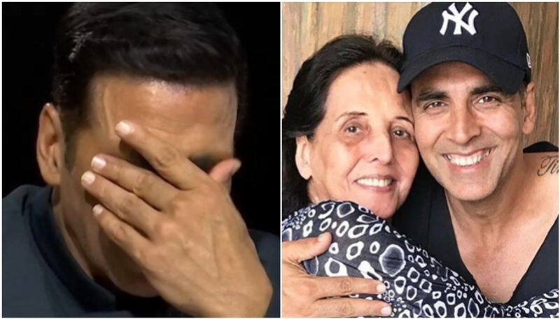 Akshay Kumar breaks down into tears while remembering his late mother aruna bhatia sgk