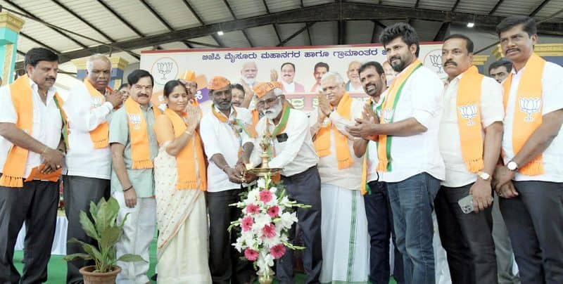 Work for the BJP Government to Come to Power Says BL Santosh At Mysuru gvd