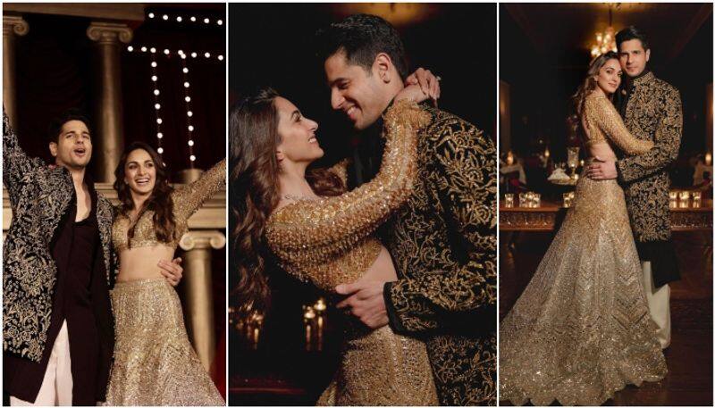 sangeet ceremony lehenga of Kiara Advani's was adorned with 98K swarovski crystals and took 24 weeks to make sgk