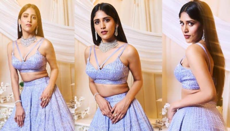 Actress Chandini Chowdary beautiful looks in traditional wear