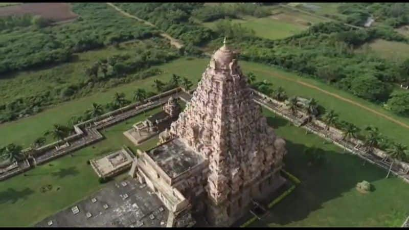 flag hoisting at Gangaikonda Cholapuram temple on the occasion of masi festival