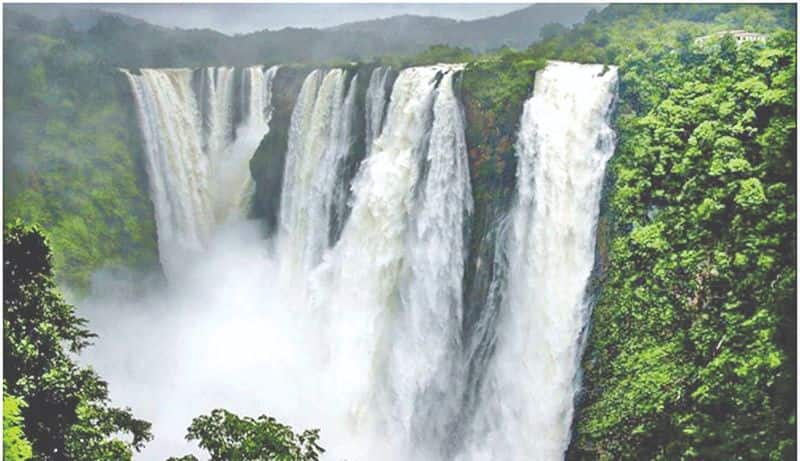 Jog Falls in the list of seven wonders of karnataka suh 