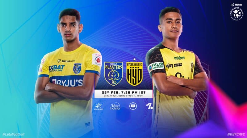 football Indian Super League 2022-23, KBFC vs HFC: Stage set for captivating finish as Kerala Blasters entertain Hyderabad FC to cover lost ground-ayh