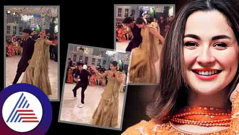 Pakistani actor Hania Aamir dances to Hindi version of  Naatu Naatu