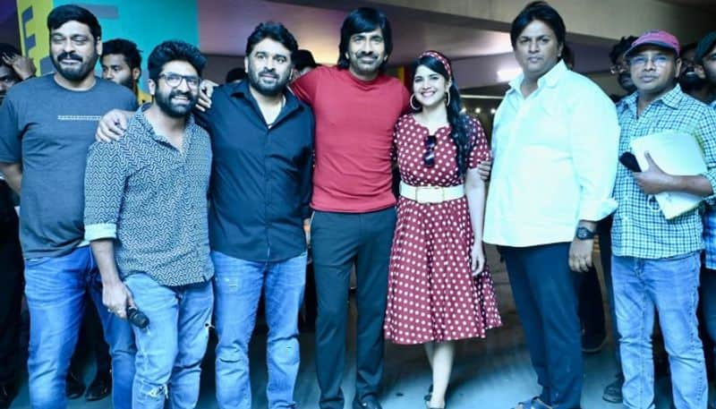 Ravitejas Ravanasura shoot wrapped up