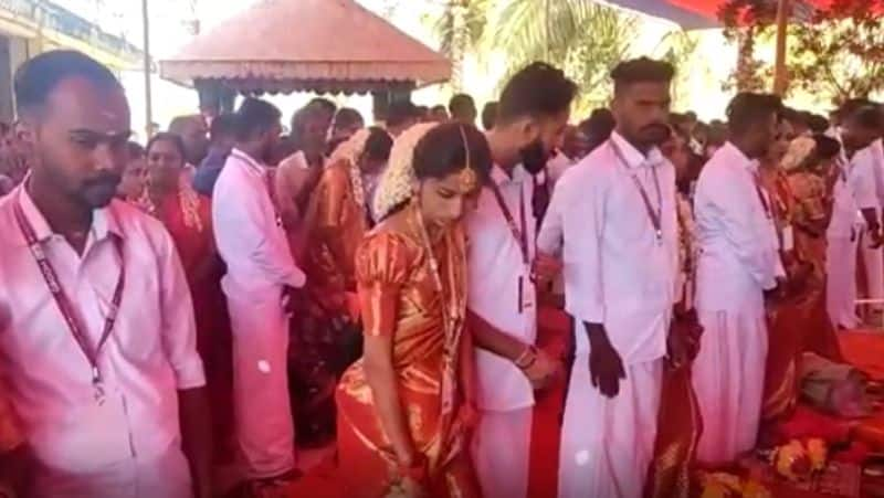 samathuva thirumanam held in Gudalur for 800 couples