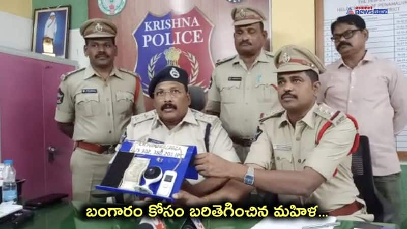 Caretaker kills senior citizen in Penamaluru Krishna Dist 