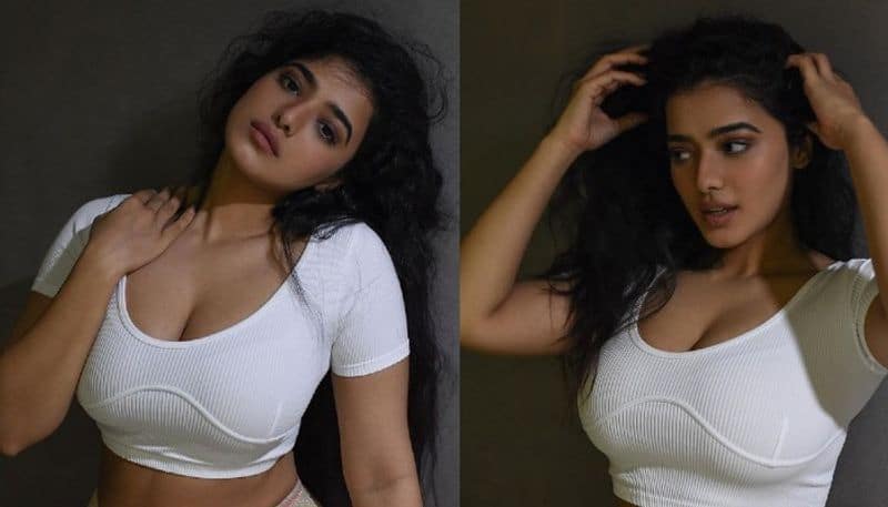 Actress Ketika Sharma tempting with mind blowing poses in crop top