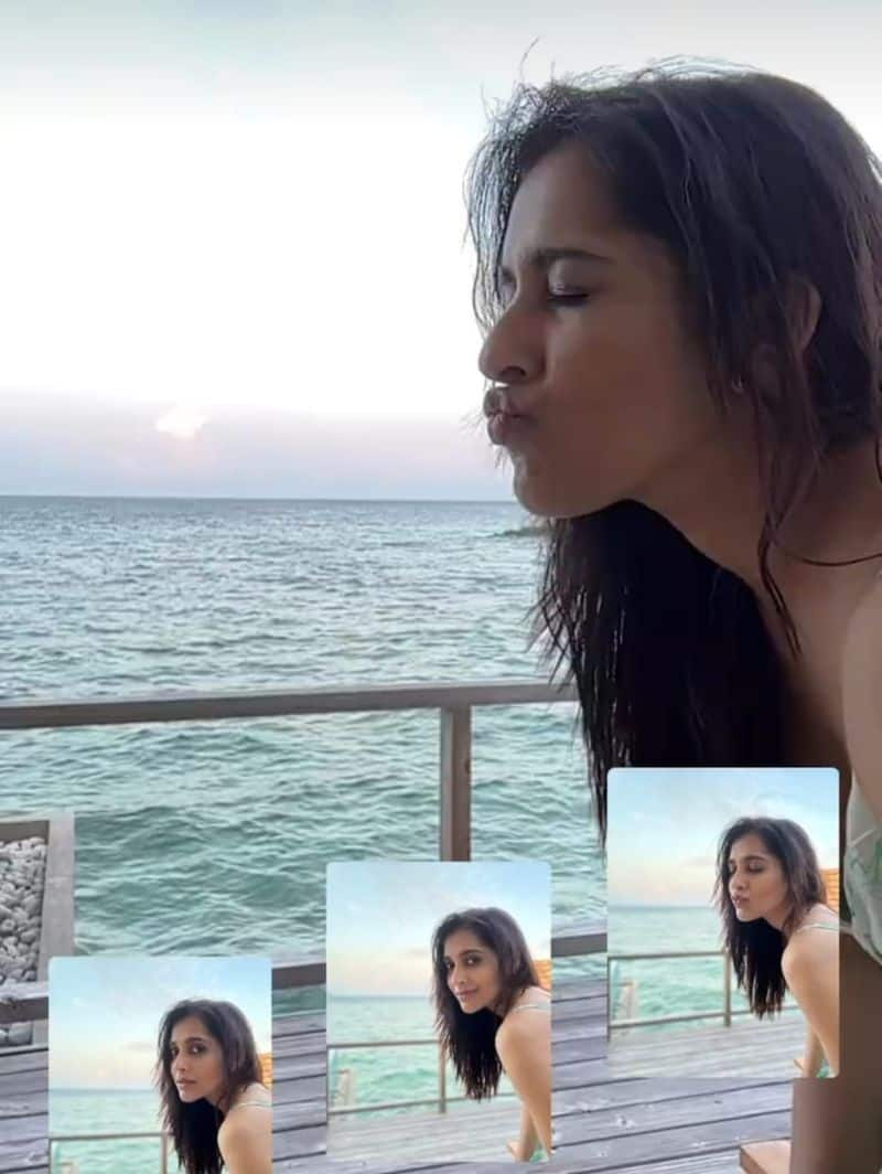 Anchor Rashmi Gautam enjoying her vacation